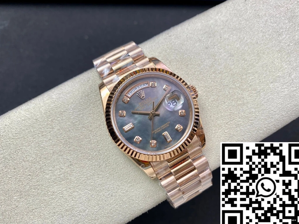 Rolex Rose GM Gold Factory Day Date 118235 36MM 0503